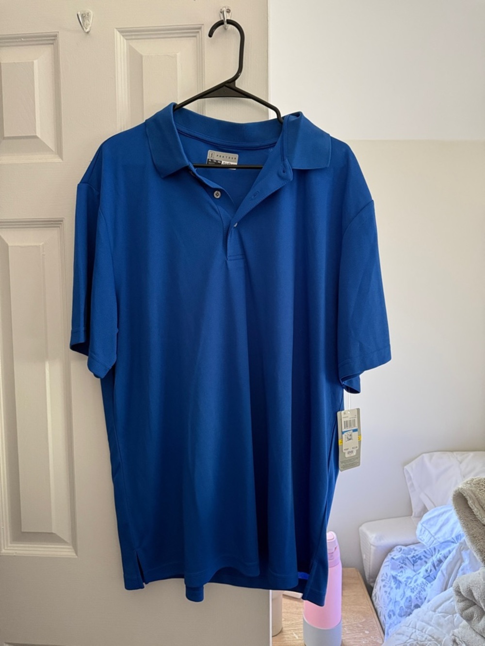 NWT PGA Tour Men's Royal Blue Golf Polo XL